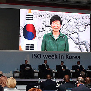 ISO has made a significant contribution to global economic growth, says Korean President