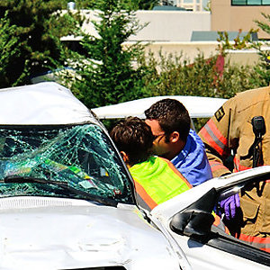 Post-crash care for emergency rescue teams